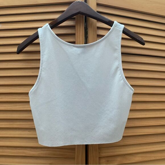 Princess Polly Crop Tank Top Size 6 - Picture 5 of 5